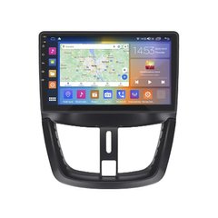Штатна магнітола Lesko для Peugeot 207 I Рестайлінг 2009-2015 екран 9" 4/64Gb CarPlay 4G Wi-Fi GPS Prime